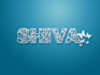 make paper cut stencil cut text effect