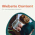 write a professional website content