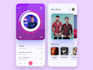 create the UI design for music apps for you