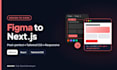 convert figma to next js or react with tailwind css, pixel perfect