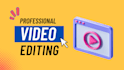 do professional video editing
