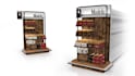 design pos materials, end caps, trade displays