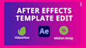 edit any after effects or premiere pro template from videohive or envato element