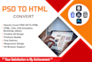convert PSD to HTML with responsive by bootstrap