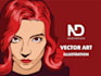 turn your picture into a beautiful vector cartoon art