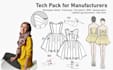 make your professional fashion tech pack for production