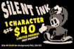 create rubber hose cartoon characters in 1930s style
