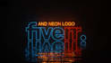 create amazing neon logo animation and intro