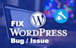 fix an issue with your wordpress site