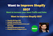 do complete seo of  shopify store for more sales and traffic