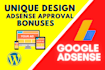 create google adsense approved website for passive income