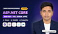build asp net core web API and dotnet full stack web app