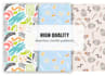 design unique vector seamless patterns for textile, fabric print