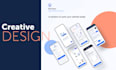 create a unique mobile app UI design in figma and illustrator