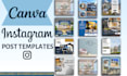 design canva instagram templates for your brand
