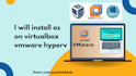 install os on virtualbox vmware hyperv