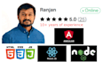 do angular, react, javascript, nodejs and php apps