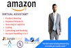 be your expert amazon virtual assistant VA, amazon fba VA