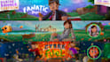 draw a fully illustrated minecraft, roblox or cartoon banner