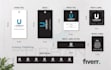 design luxury clothing hang tag label full set