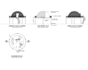 draw 2d floor plans, elevations, sections in autocad