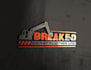design excavation, construction, real estate logo