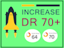 increase website ahref domain rating DR 70 plus