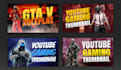 create eye catchy gaming thumbnails