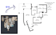 draw 2d floor plan from matterport link