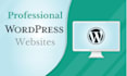 do a professional wordpress website design and development