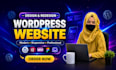 design a modern responsive wordpress business website