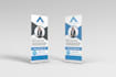 desgine outstanding roll up banner