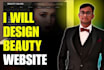 make hair extensions, eyelash, beauty salon, spa website
