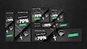 design modern google ads banner and display ads