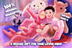 draw you cute kawai couple, family, pet and wedding anime chibi art