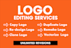 copy duplicate redesign remake or vectorize your logo