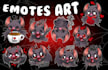 create custom emotes or sub badges for twitch