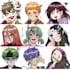 do cool headshot in anime for 1 day delivery