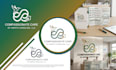do modern minimalist business logo design and brand identity