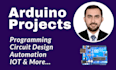 do arduino programming, projects and circuit designing