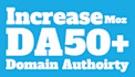 increase your domain authority da 50 plus guaranteed
