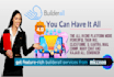 set up builderall, landing page, funnel, builderall website