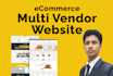 create wordpress multi vendor ecommerce marketplace website with dokan or wcfm