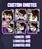 create custom emotes or stickers