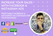 do facebook, instagram ads campaign and marketing promotion
