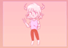draw a fully colored anime chibi character illustration