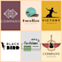 develop luxury versatile business cards minimalist logo design