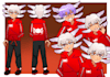 draw a fully rendered character reference sheet of your oc