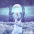 create a glitter cosmic and mystical art of you
