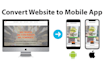 convert your website into andriod and ios apps